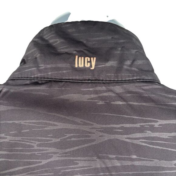 Lucy Windbreaker Athletic Full Zipper Cinch Waist Jacket - Picture 9 of 12